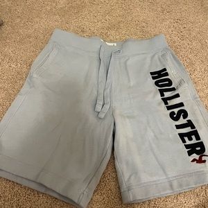 Light blue Hollister sweat shorts